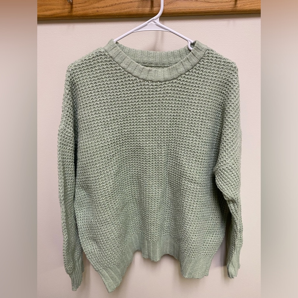 American Eagle Green Sweater